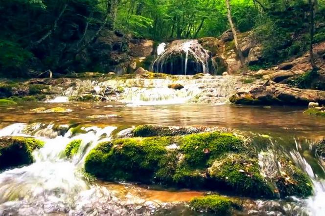 крымские водопады - Водопад  Джур-Джур + ванны и каскады реки Арпат