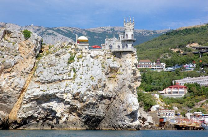 Замок Ласточкино гнездо в Крыму - Крымская кругосветка  (для групп от 6 чел)